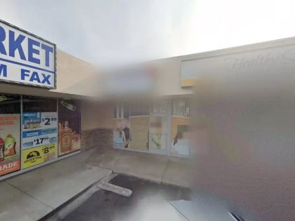 Street level view of the address for Dr. Vicky Duong in Anaheim