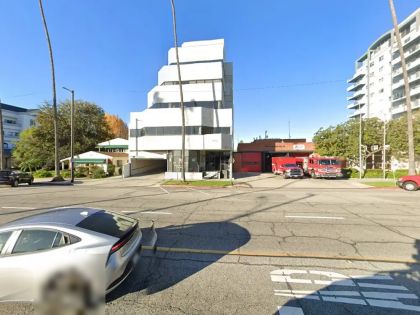Street level view of the address for Dental Care Studios,dental Office of Jacklyn Azarian DDS in Glendale