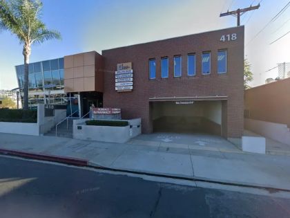 Street level view of the address for Dr. Melineh Mikalian in Glendale