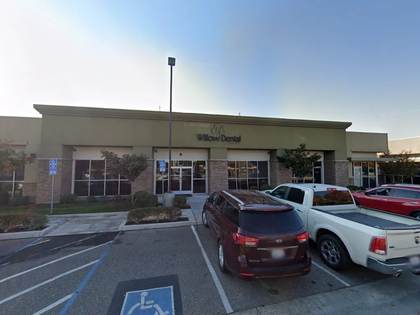 Street level view of the address for Dr. Kevin Perry in Fresno
