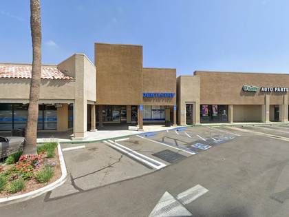 Street level view of the address for Dr. Thu Nguyen in Anaheim