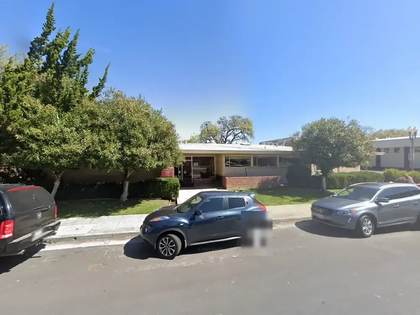 Street level view of the address for Dr. Siva S Cherukuri in Redwood City