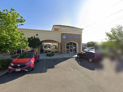 Street level view of the address for Dr. Mezgan Ramyar in Tracy
