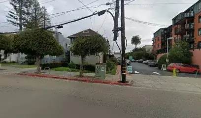 Street level view of the address for Dr. Kristina Elaine Zoulas in Berkeley