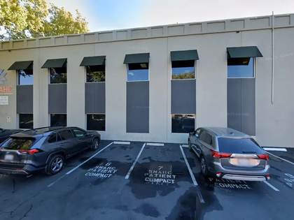 Street level view of the address for Dr. Vanessa Elizabeth Franks in Sacramento