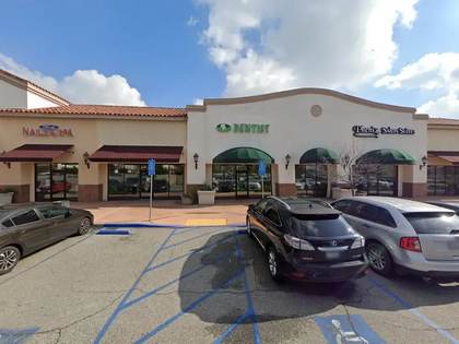 Street level view of the address for Dr. Sergio P. Saucedo in Riverside