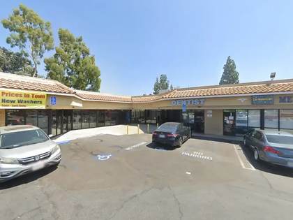 Street level view of the address for Dr. Christopher B Choi in Arleta