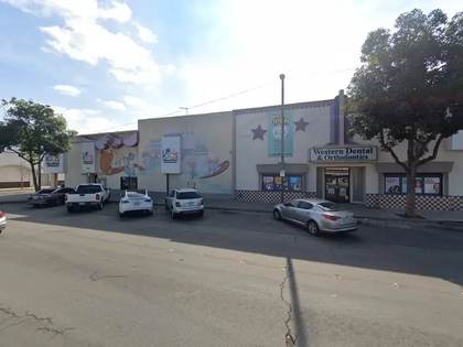 Street level view of the address for Dr. Daniel Martinez in South Gate