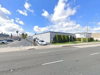 Street level view of the address for Dr. Richard Scott in Anaheim