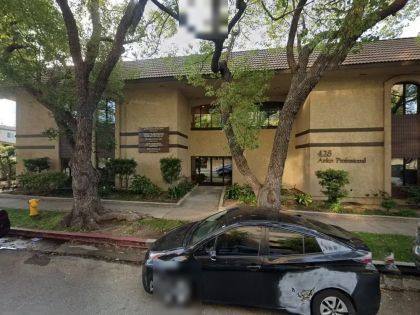 Street level view of the address for Khodaverdian,khachatoorian,dds in Glendale