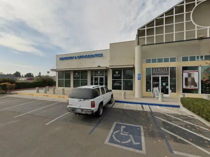 Street level view of the address for Saadia A Rana, DDS in Fresno